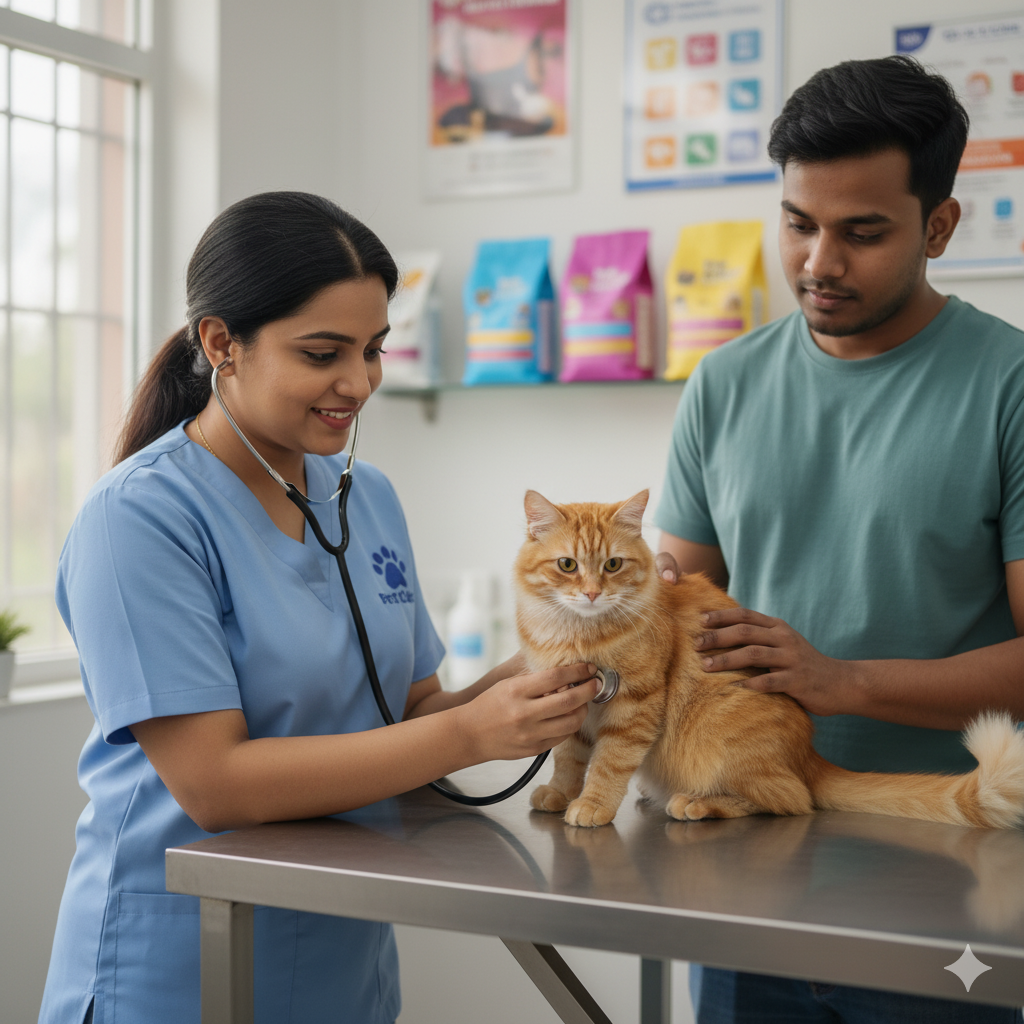 Veterinary Doctor Consultation at Bala G Pet Clinic