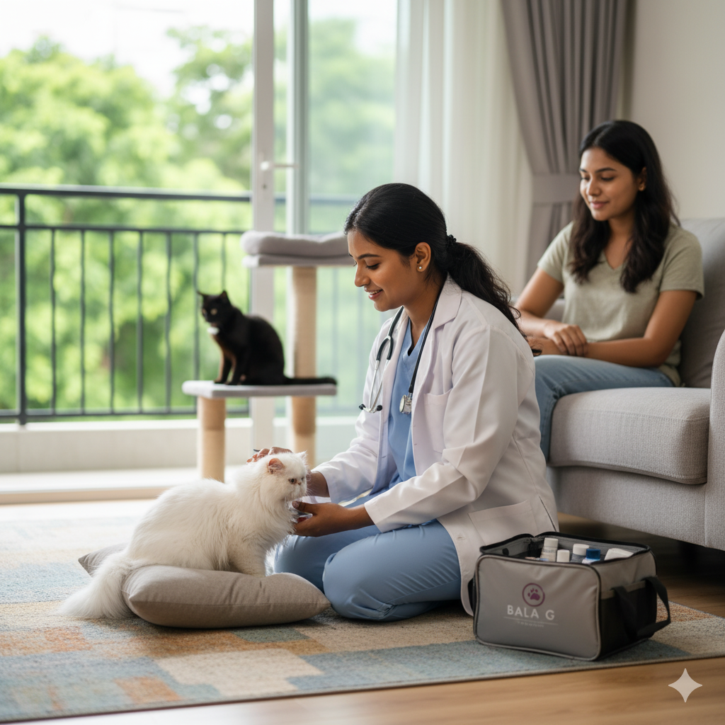 Veterinary Home Call Services at Bala G Pet Clinic
